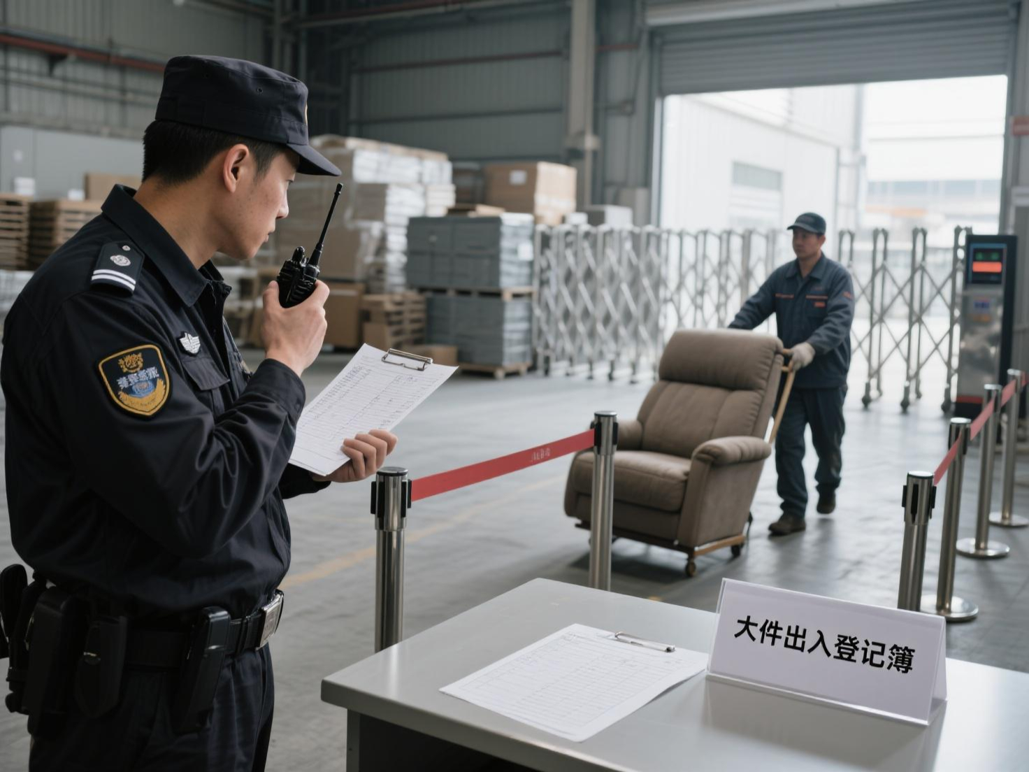 物品放行